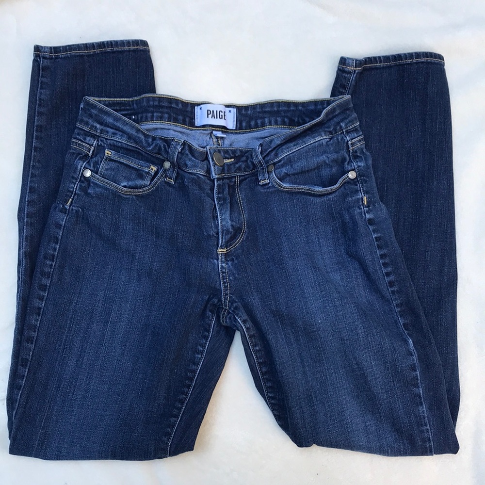 PAIGE skyline ankle peg jeans